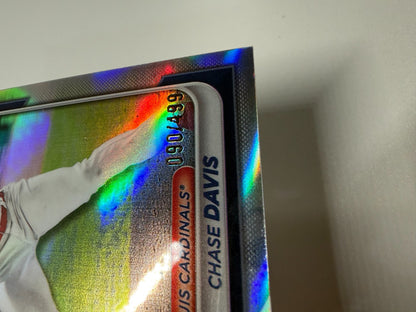 Chase Davis 2024 Bowman Chrome Prospect Refractor /499 #BCP-247 Cardinals