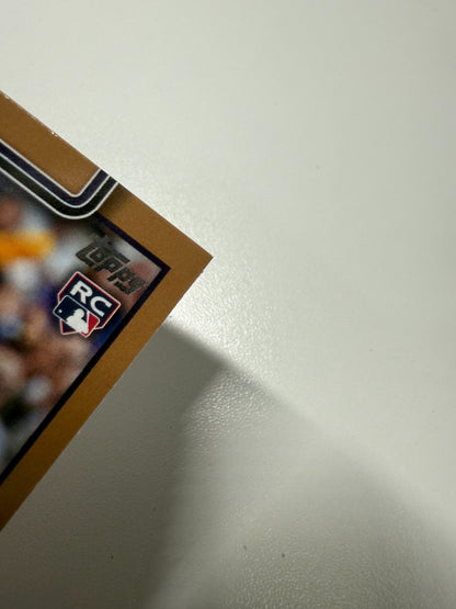 Drew Romo 2025 Topps Series 1 Gold RC /2025 #296 Rockies