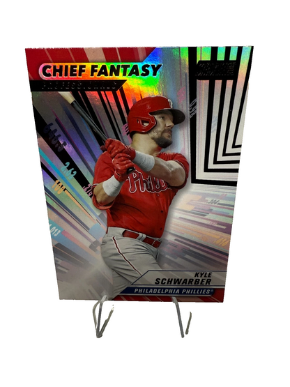 Kyle Schwarber 2024 Topps Stadium Club Chief Fantasy Black /99 #CFPRO-3 Phillies