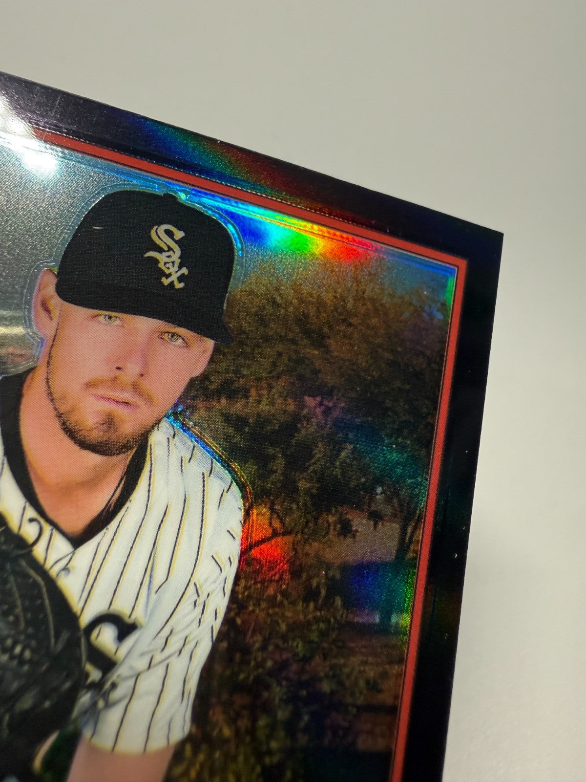 Jake Eder 2025 Topps Heritage Black Border RC /76 #95 White Sox