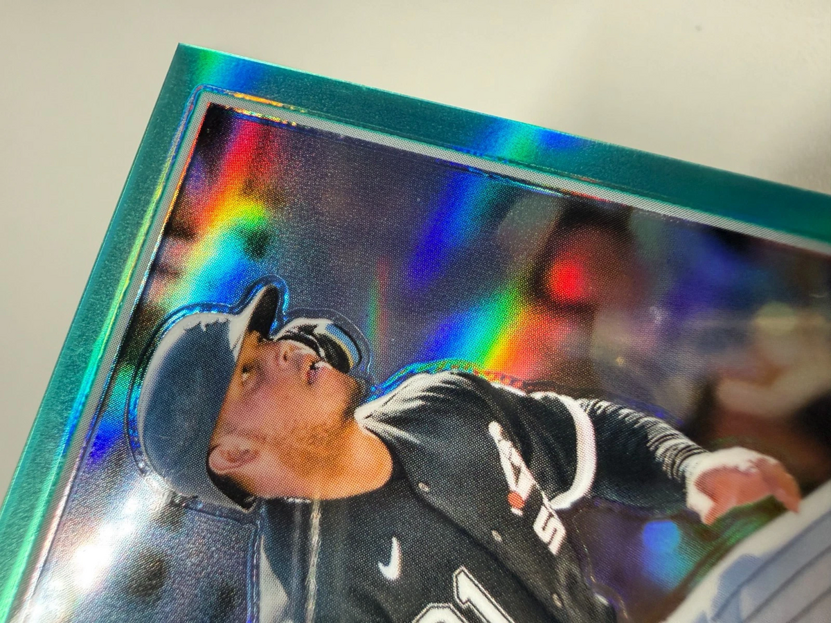 Carlos Perez 2023 Topps Chrome Aqua Refractor RC /199 #133 White Sox