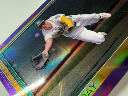 Jj Bleday 2025 Topps Chrome Purple Refractor /250 #183 Athletics
