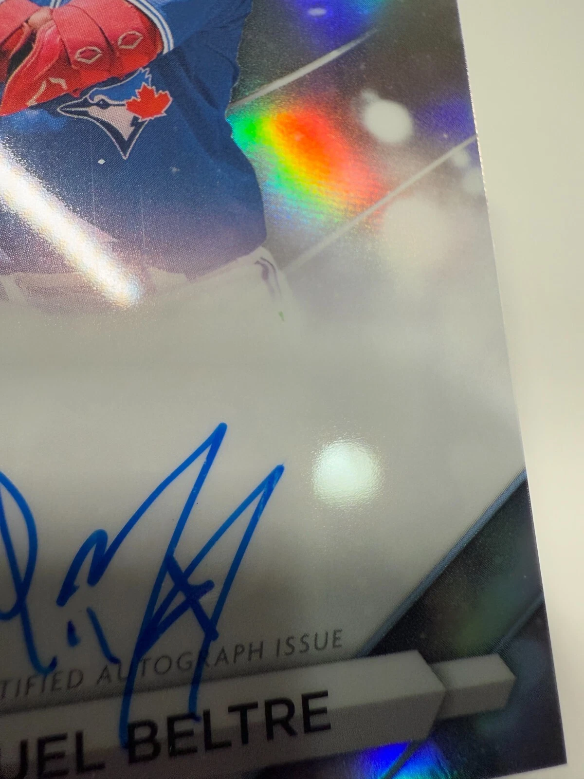 Manuel Beltre 2023 Bowman Sterling Prospect Refractor Auto /150 #PA-MB Blue Jays