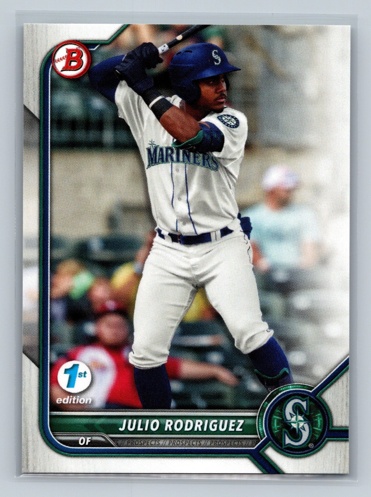 Julio Rodriguez 2022 Bowman 1st Edition Paper #BPPF-45 Mariners