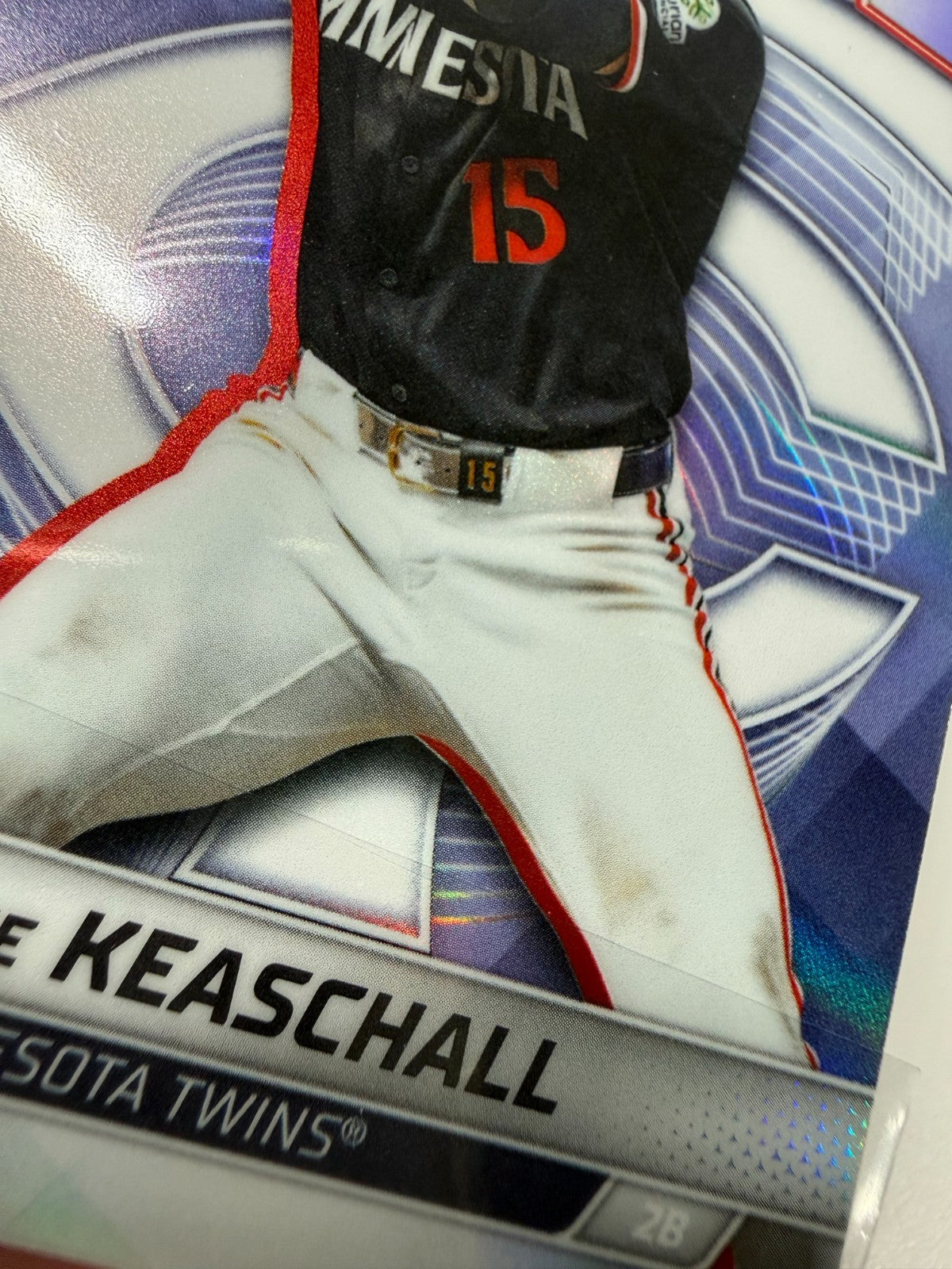 Luke Keaschall 2025 Bowman's Best Refractor RC #70 Twins