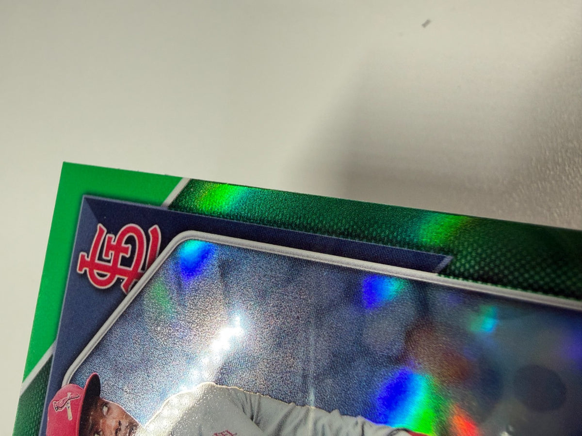 Tink Hence 2024 Bowman Draft Chrome Green Refractor /99 #BDC-43 Cardinals