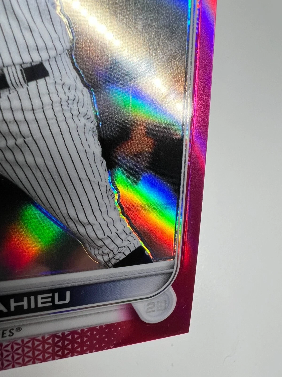 DJ LeMahieu 2022 Topps Chrome Pink Refractor /399 #20 Yankees