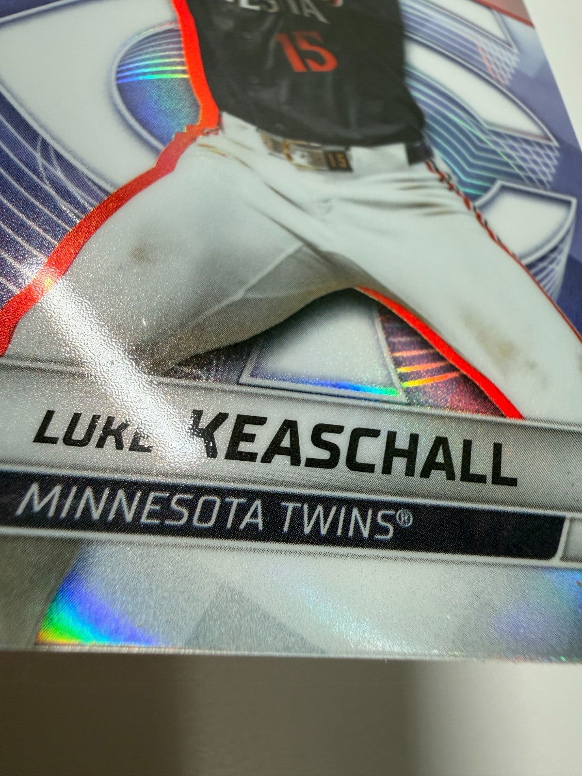 Luke Keaschall 2025 Bowman's Best Refractor RC #70 Twins