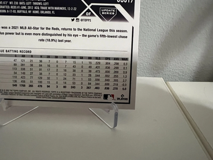 Jesse Winker 2023 Topps Update Jack O' Laterns Halloween Parallel #US319 Brewers