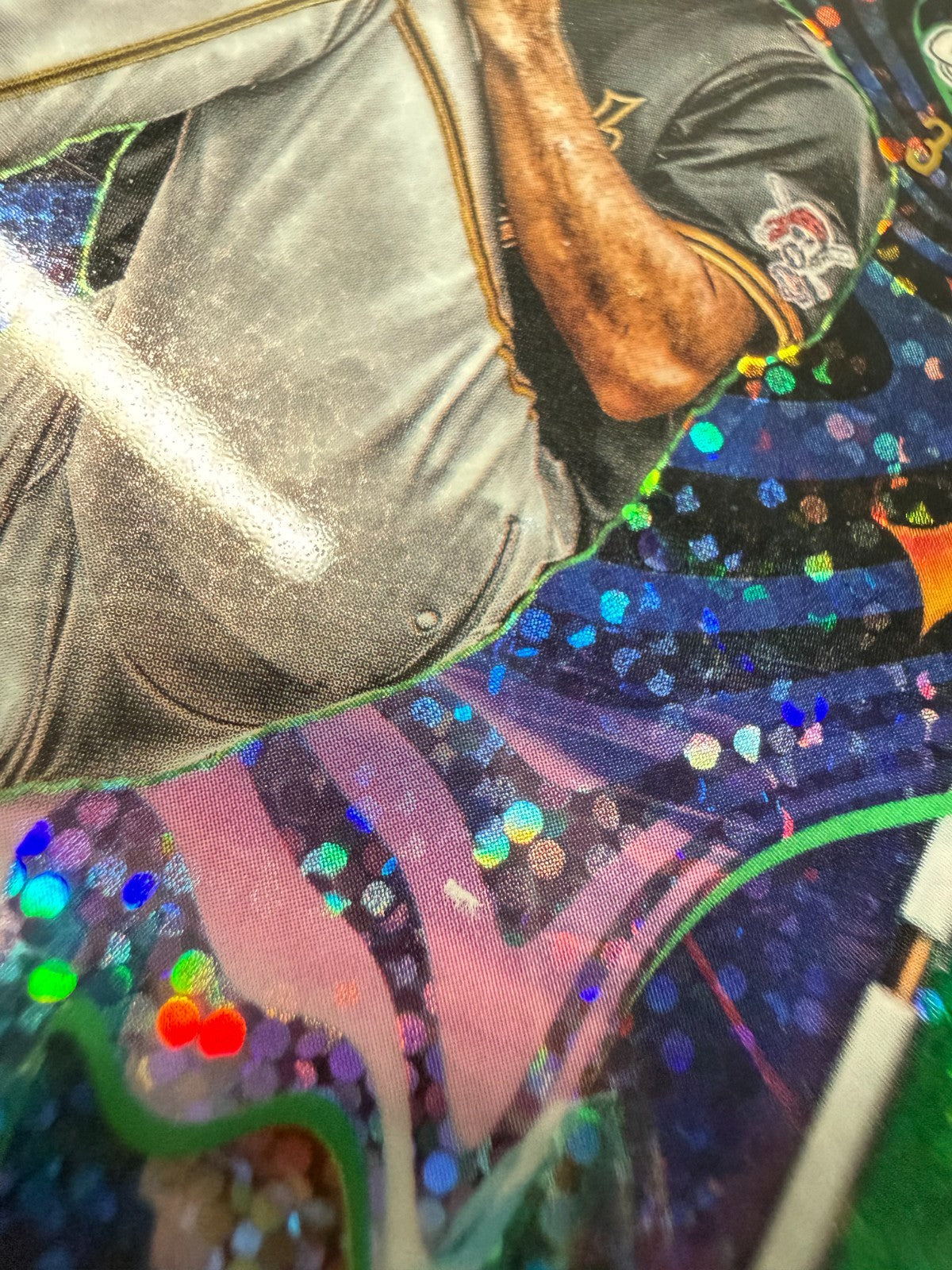 Jared Jones 2024 Topps Cosmic Chrome Green Space Dust Refractor RC /75 #163