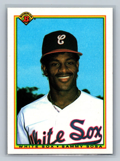 Sammy Sosa 1990 Bowman #312 White Sox