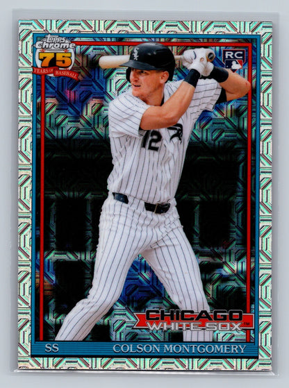 Colson Montgomery 2026 Topps Chrome 1991 75th Mojo RC #91C-27 White Sox