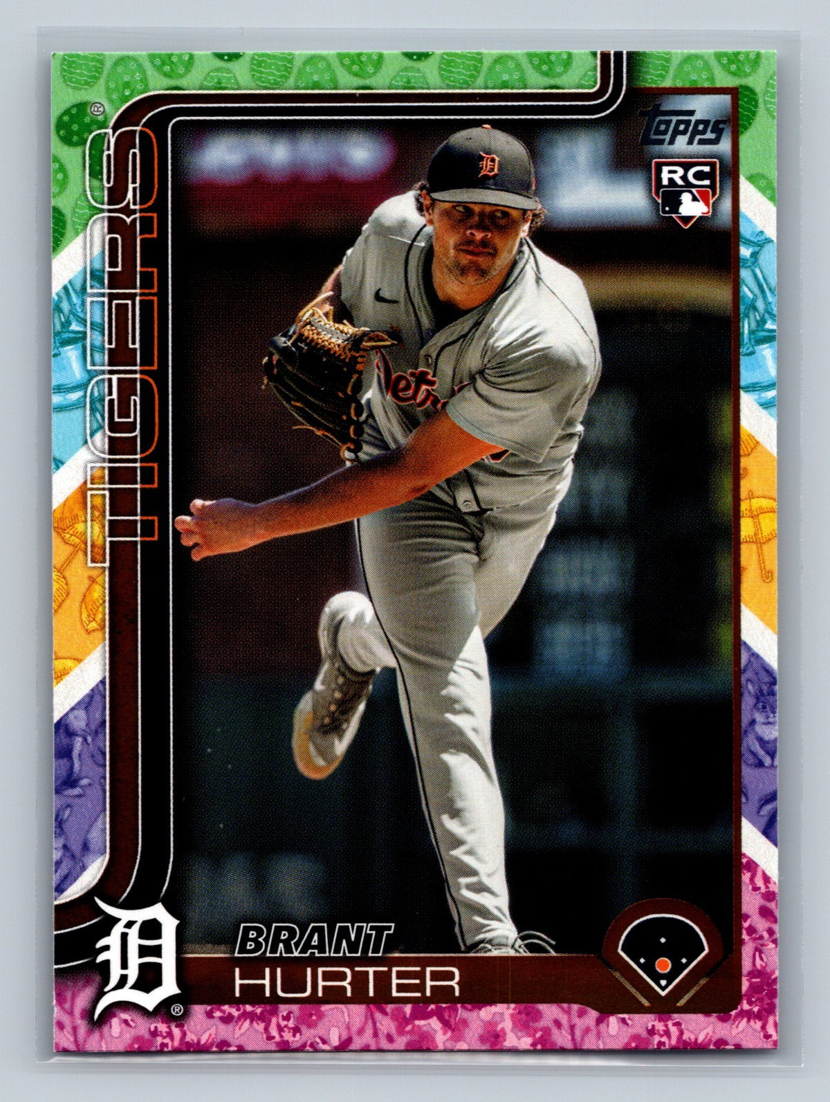 Brant Hurter 2025 Series 1 Easter Egg Tin Variation RC #348 Tigers