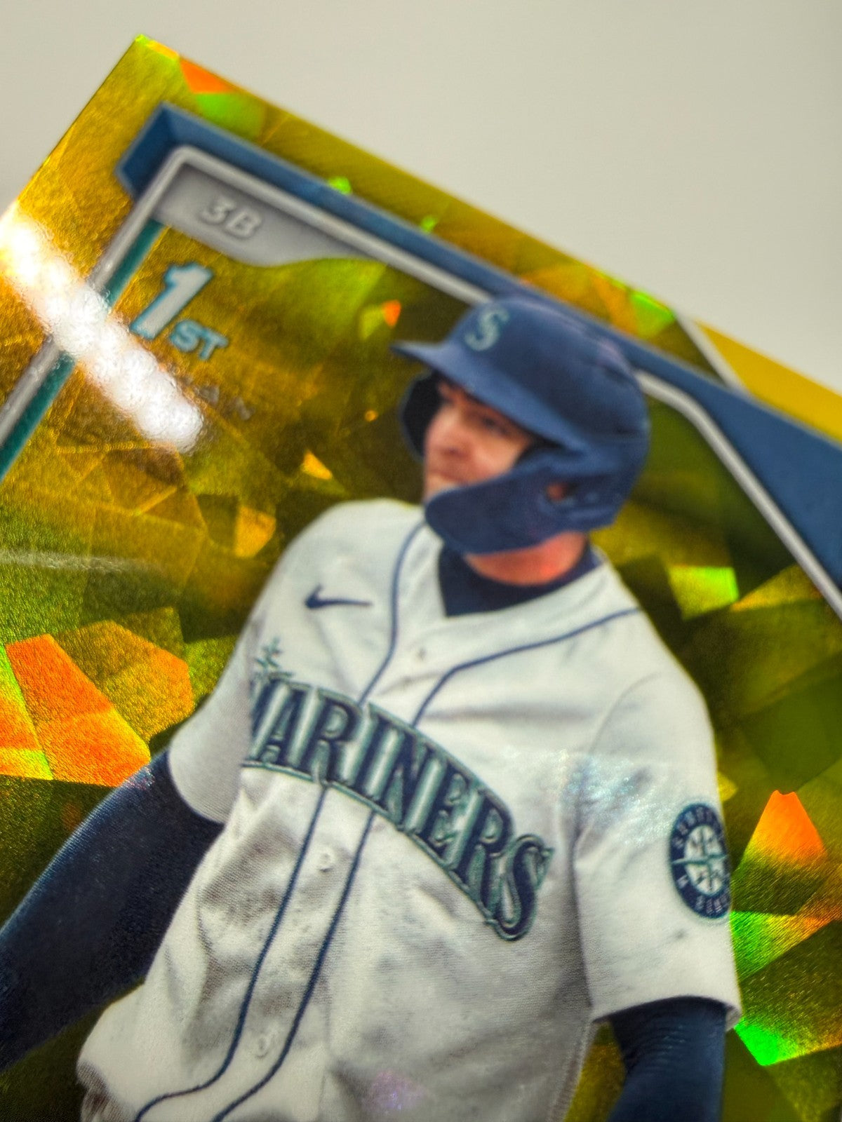Ben Williamson 2024 Bowman Chrome 1st Saphhire Yellow Refractor /75 #BCP-67