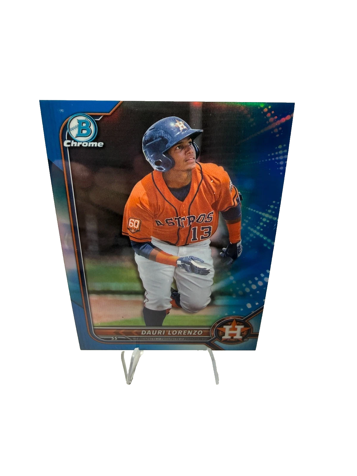 Dauri Lorenzo 2022 Bowman Chrome Prospect Blue Refractor /150 #BCP-217 Astros
