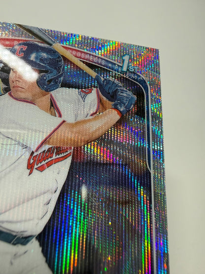 Esteban Gonzalez 2025 Bowman Chrome 1st Wave Refractor /350 #BCP-70 Guardians