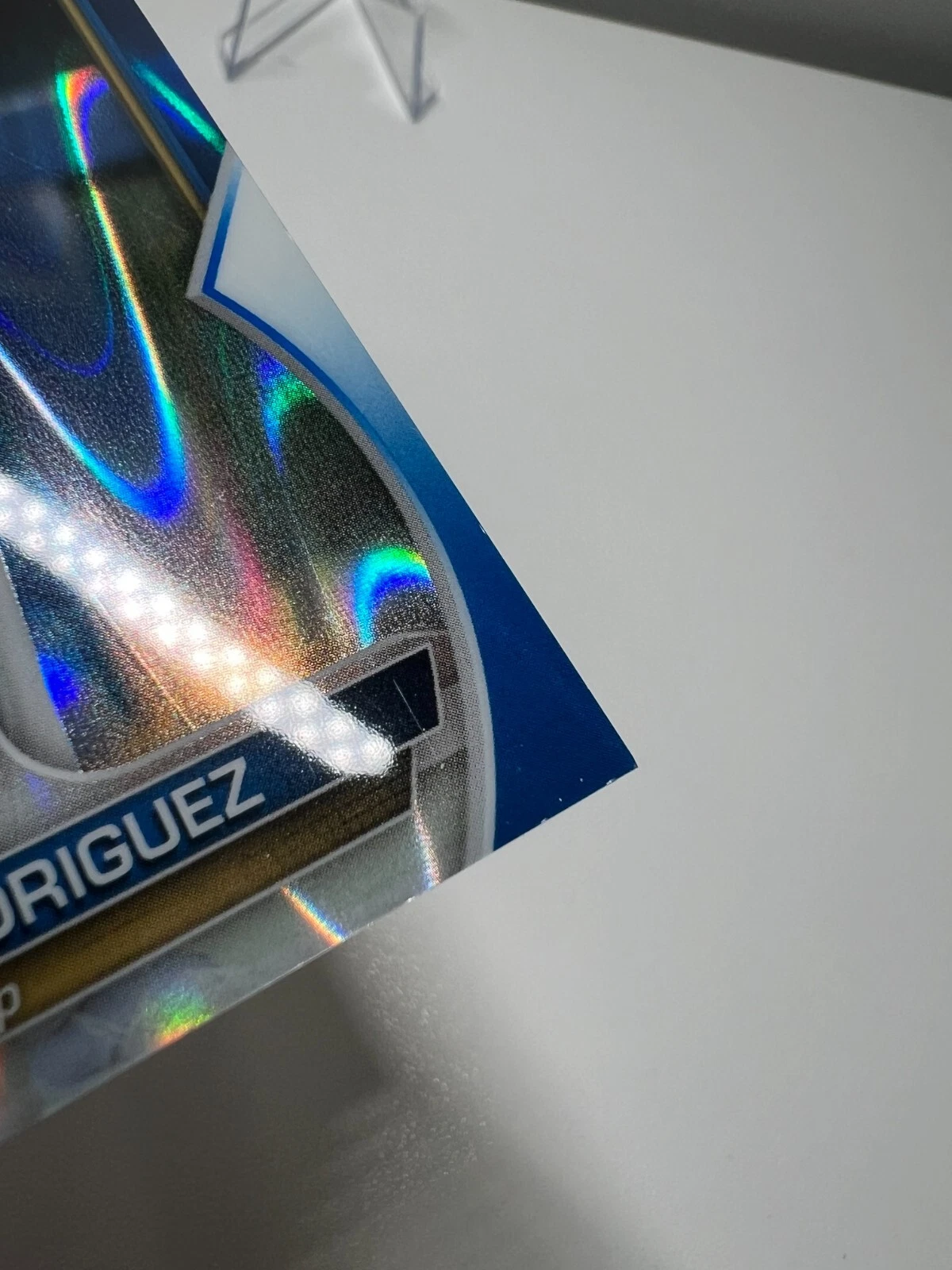 Lizandro Rodriguez 2023 Bowman Chrome 1st Blue Raywave Refractor /150 #BCP-47
