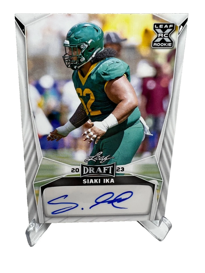 Siaki Ika 2023 Leaf Draft Rookie Auto RC #BA-SI1 Browns