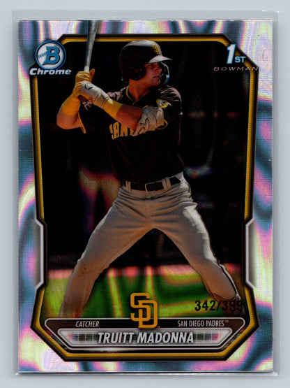 Truitt Madonna 2026 Bowman Chrome 1st Lava Refractor /399 #BCP-109 Padres