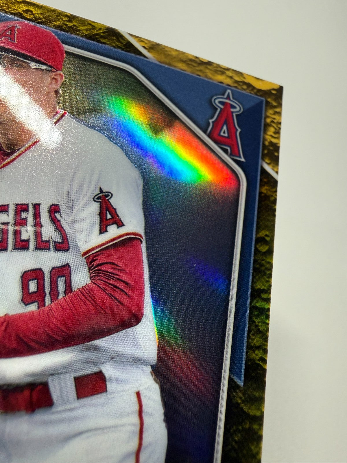 Ryan Johnson 2024 Bowman Draft Chrome 1st Yellow Lunar Crater /75 #BDC-41 Angels