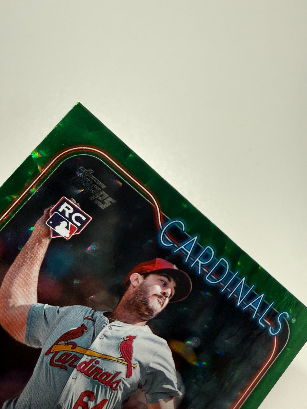 Ryan Fernandez 2024 Topps Update Series Green Foilboard RC /499 #US111 Cardinals