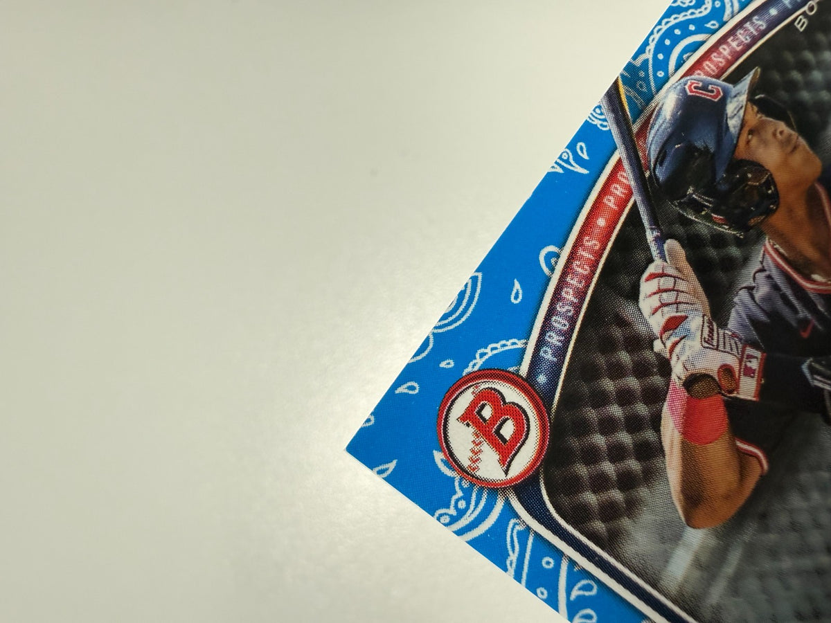Luis Merejo 2025 Bowman 1st Blue Pattern Paper /125 #BP-140 Guardians