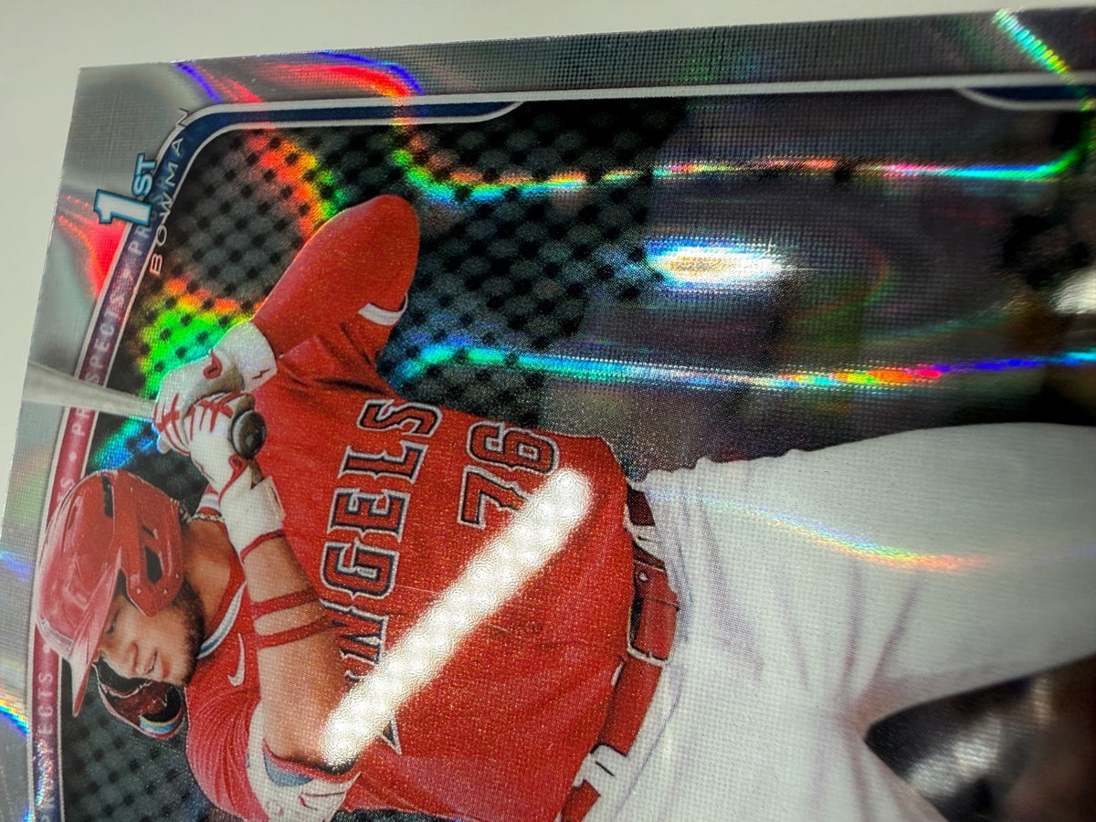 Kevyn Castillo 2025 Bowman Chrome 1st Lava Refractor /399 #BCP-82 Angels