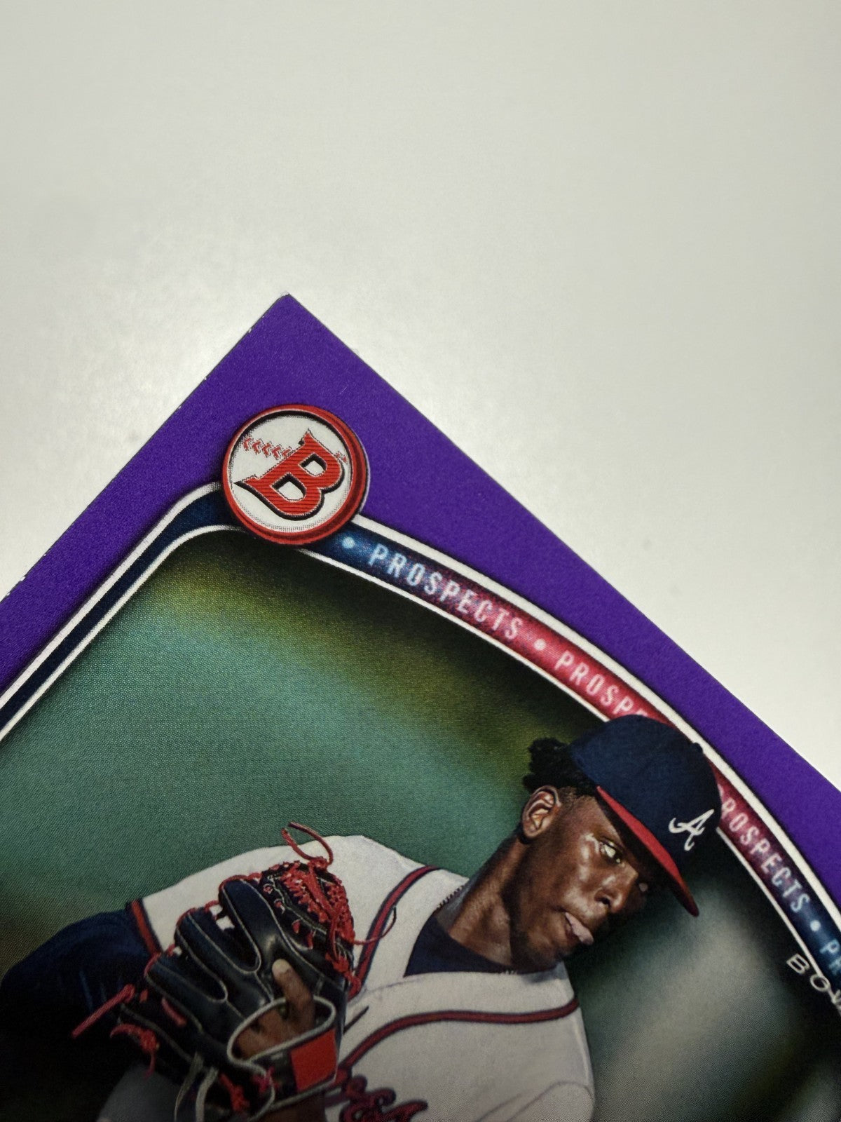 Jhancarlos Lara 2025 Bowman 1st Purple Paper /250 #BP-126 Braves