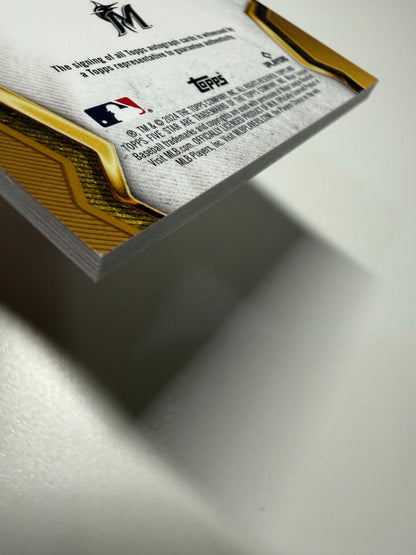 Jacob Amaya 2024 Topps Five Star Auto RC #FSA-JA Marlins
