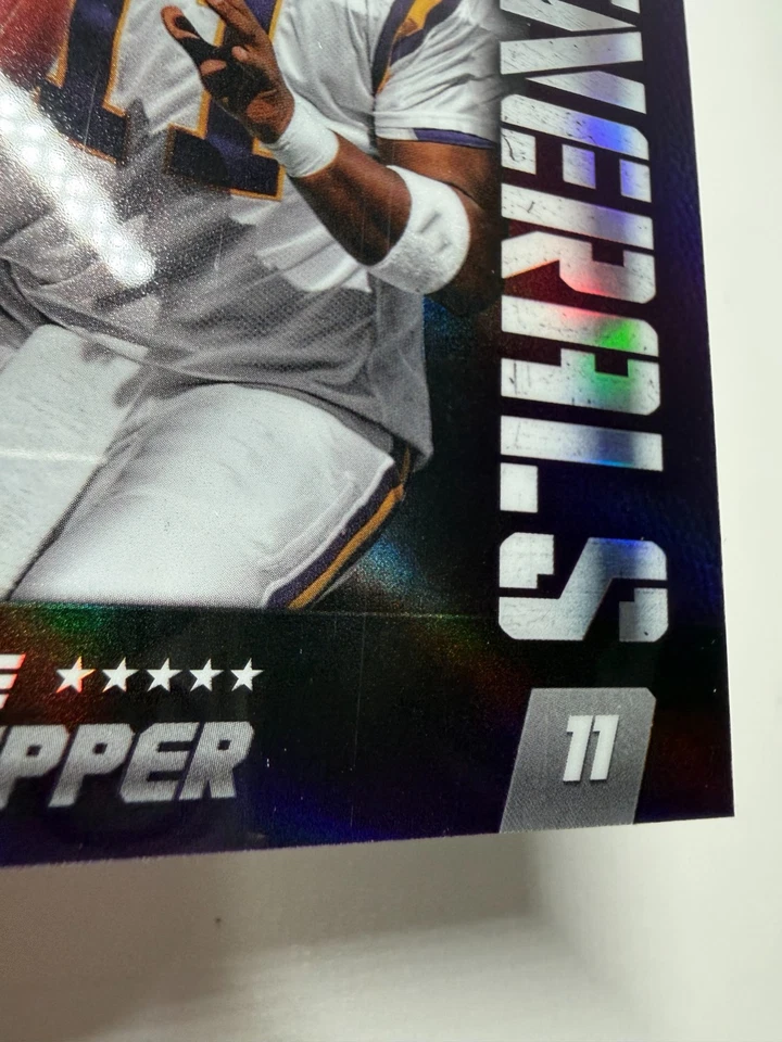 Daunte Culpepper 2024 Topps Finest Field Generals Purple Refractor /125 #FG-30