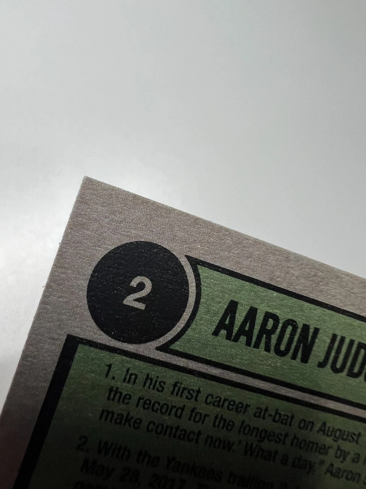 Aaron Judge 2023 Topps Heritage #2 Yankees