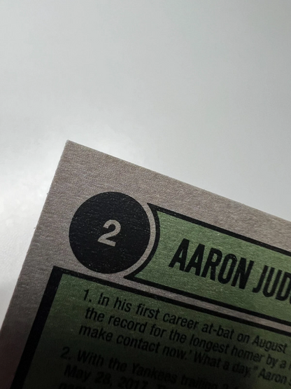 Aaron Judge 2023 Topps Heritage #2 Yankees