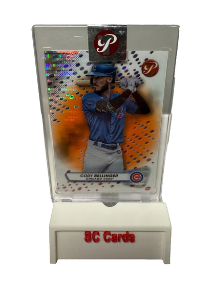 Cody Bellinger 2023 Topps Pristine Orange Refractor /25 #145 Cubs