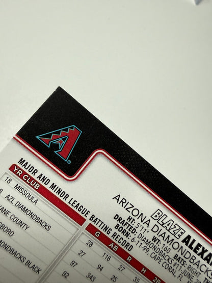 Blaze Alexander 2025 Topps Series 2 Purple Rainbow Foil /250 $499 Diamondbacks
