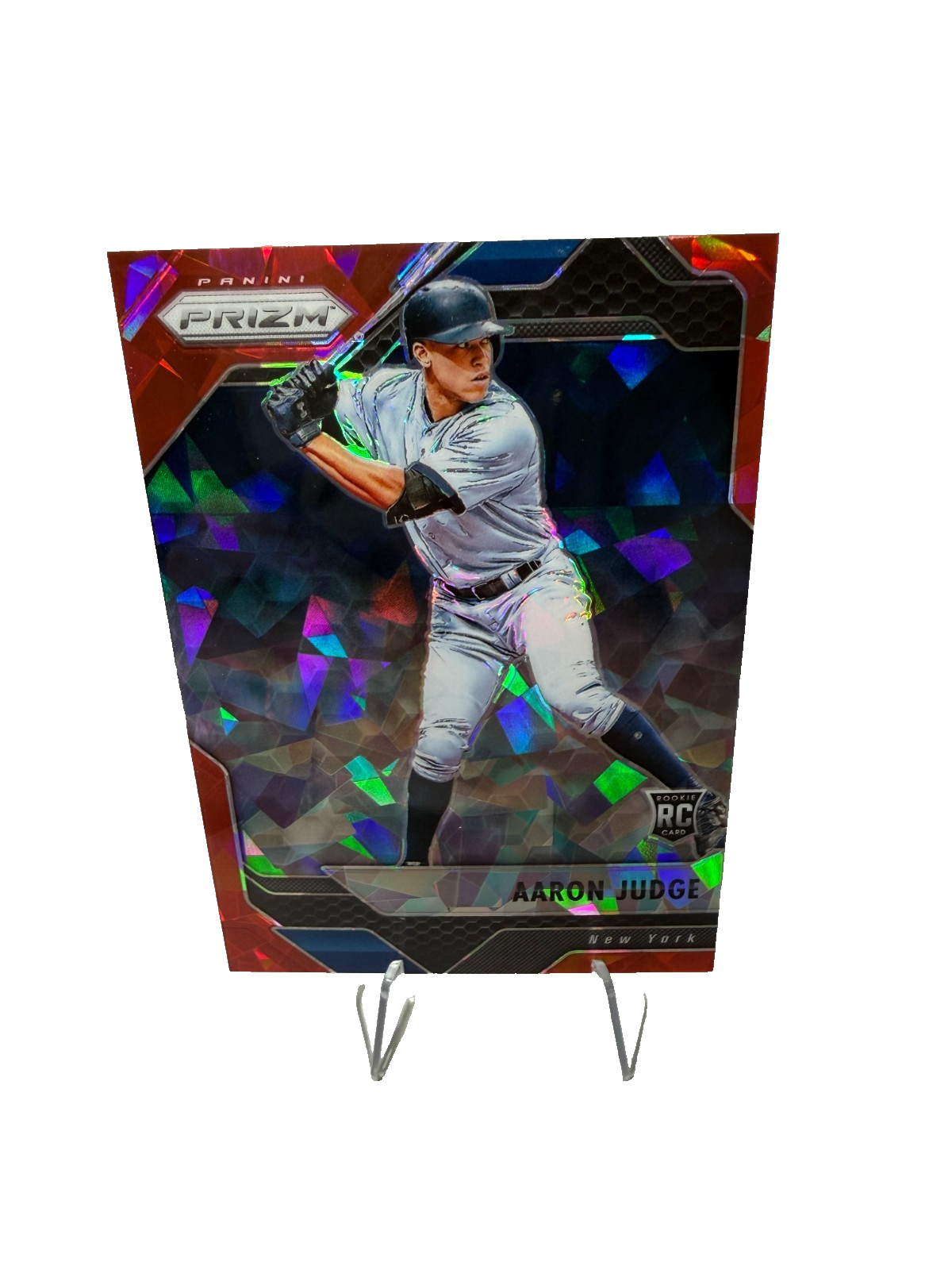Aaron Judge 2017 Panini Prizm Red Crystals RC /75 #1 Yankees