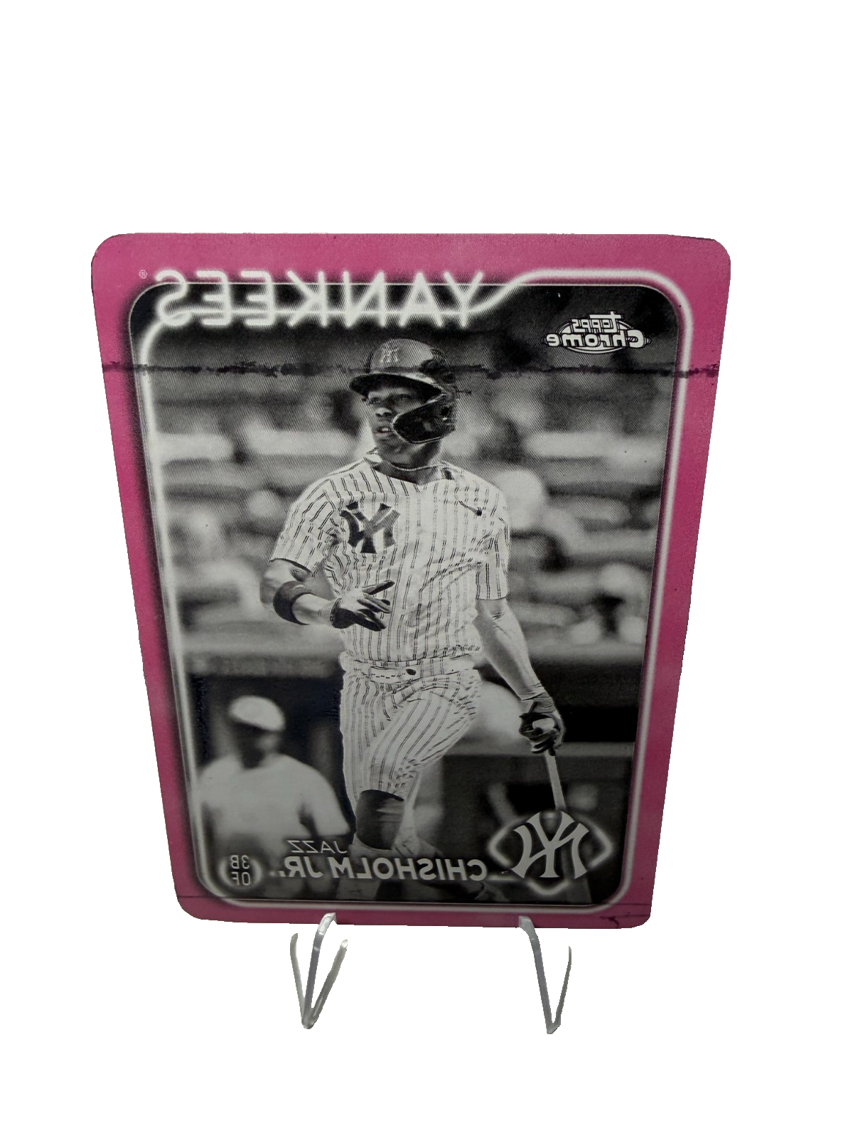 Jazz Chisholm Jr. Topps Update Series Magenta Printing Plate 1/1 #USC78 Yankees