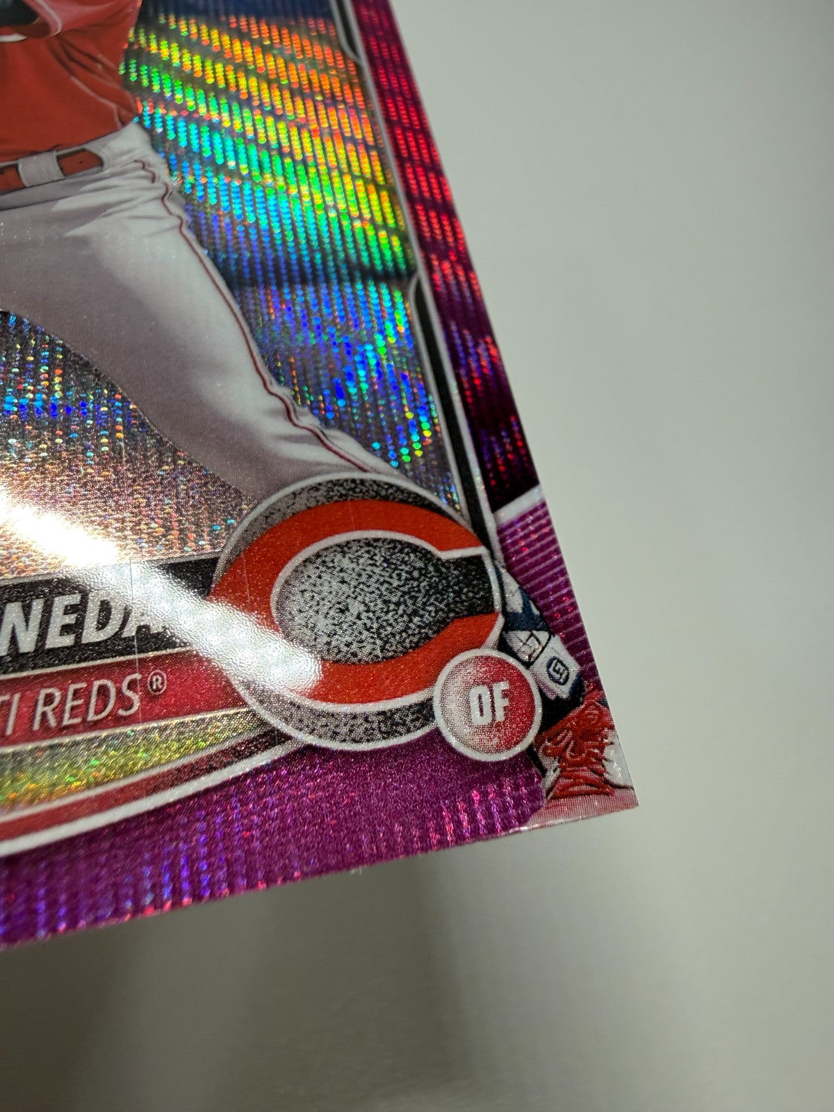 Esmith Pineda 2025 Bowman Chrome 1st Fuchsia Wave Refractor /199 #BCP-37 Reds