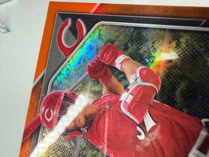 Adolfo Sanchez 2024 Bowman Chrome 1st Orange Refractor /25 #BCP-252 Reds