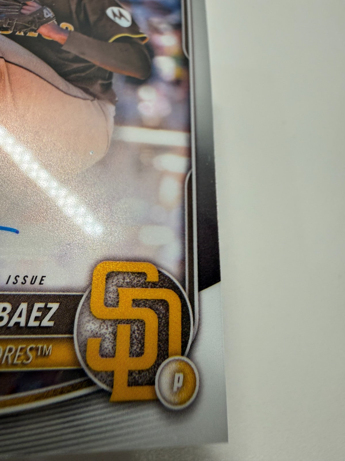 Henry Baez 2025 Bowman Chrome 1st Auto #CPA-HBA Padres