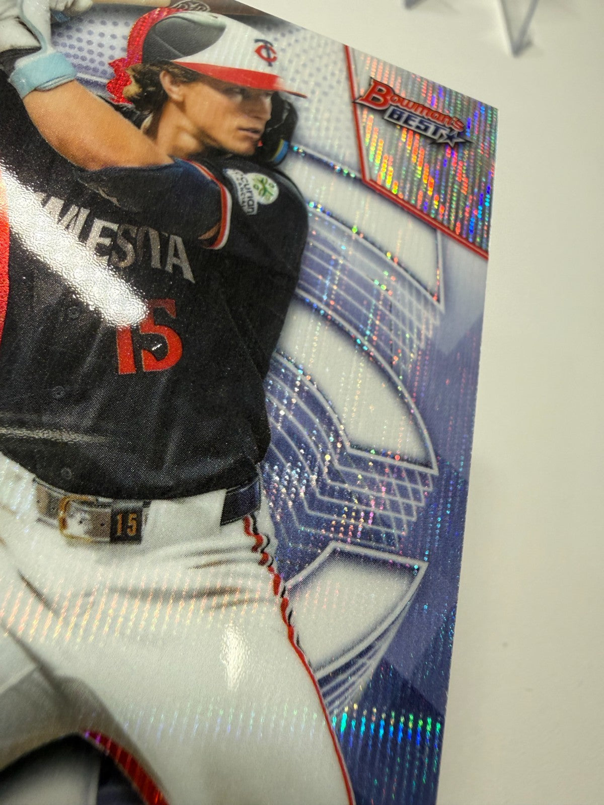 Luke Keaschall 2025 Bowman's Best Wave Refractor RC #70 Twins