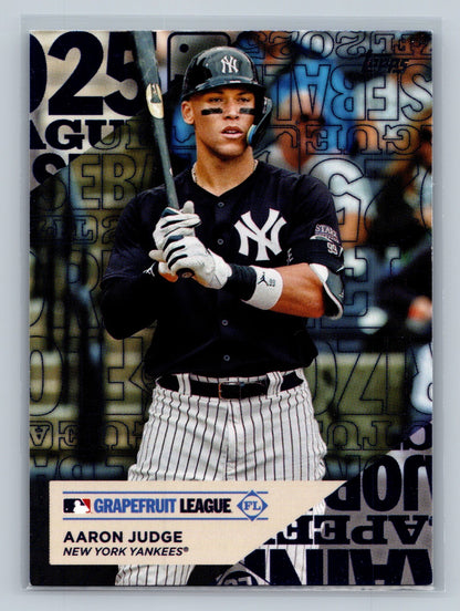 Aaron Judge 2025 Topps Training Grounds #TG-2 Yankees