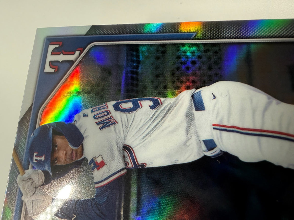 Braylin Morel 2024 Bowman Chrome 1st Refractor /499 #BCP-192 Rangers