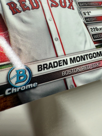 Braden Montgomery 2024 Bowman Chrome Draft Night #BDN-7 Red Sox