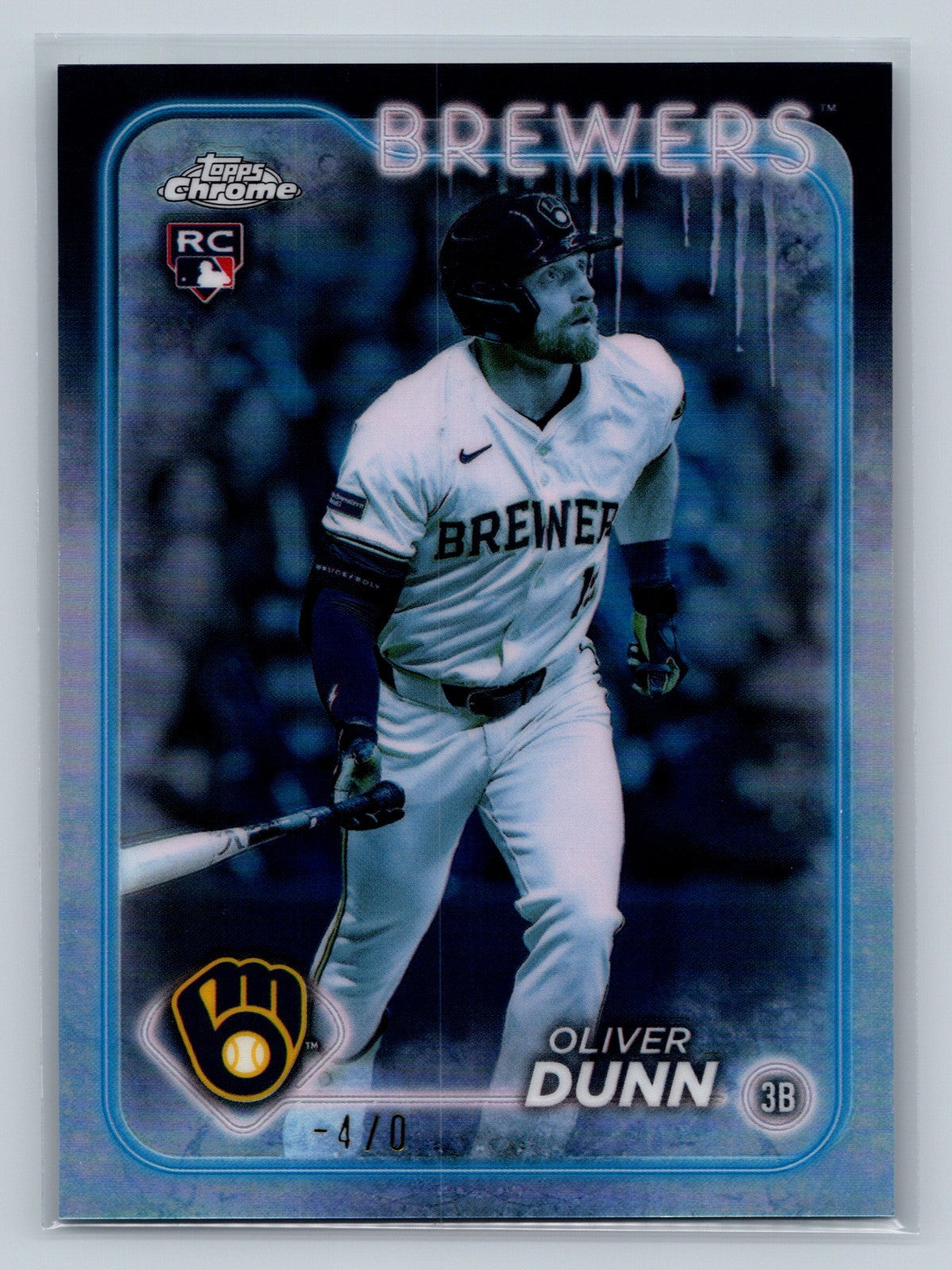 Oliver Dunn 2024 Topps Chrome Update FrozenFractor RC /0 #USC135