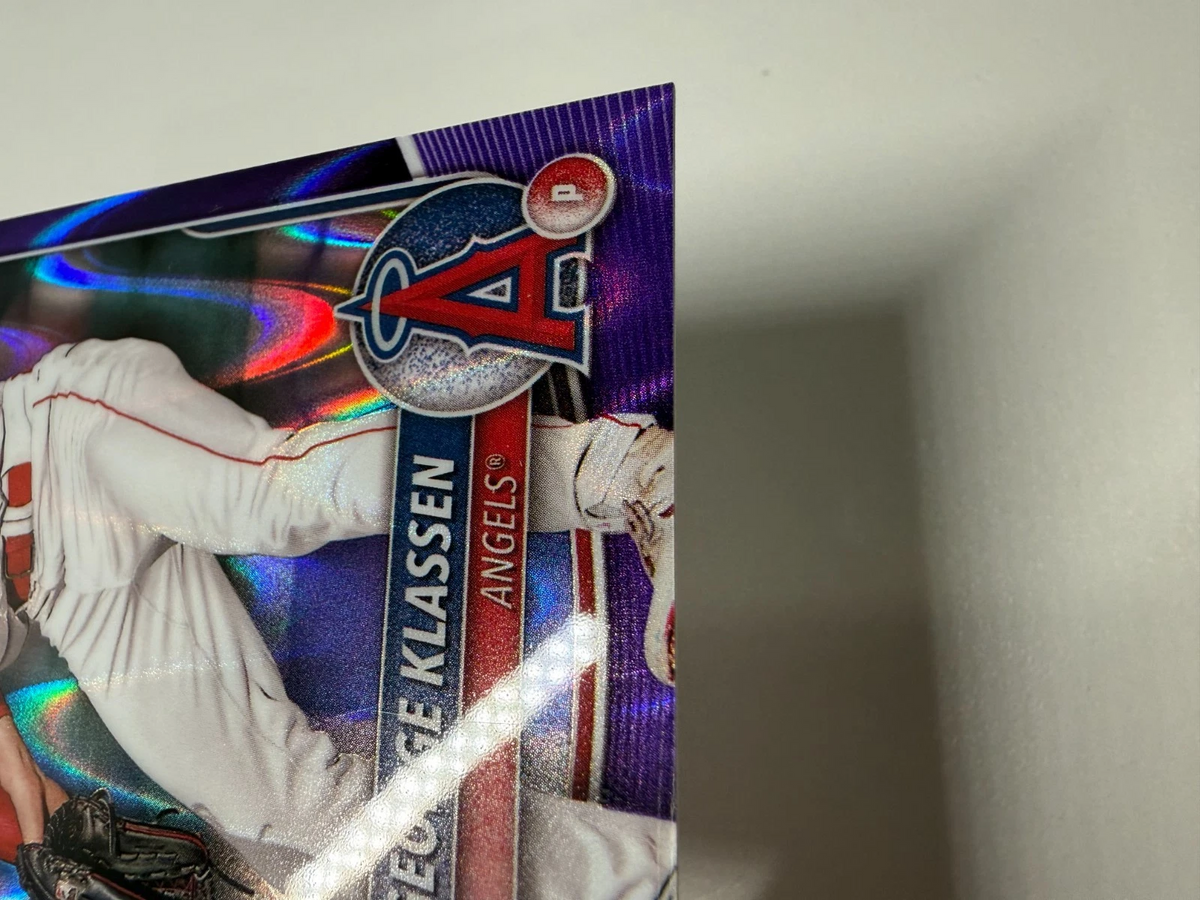 George Klassen 2025 Bowman Chrome 1st Purple RayWave Refractor /250 #BCP-63