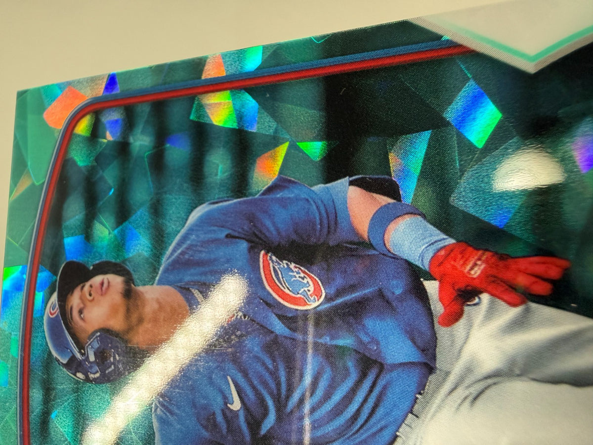 Cristian Hernandez 2023 Bowman Chrome Prospect Sapphire Aqua Refractor /55