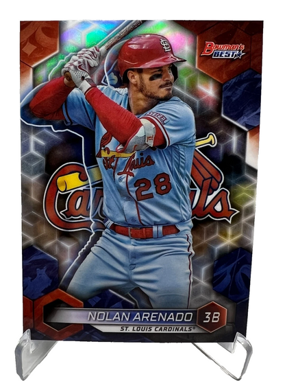 Nolan Arenado 2023 Bowman's Best Refractor #31 Cardinals