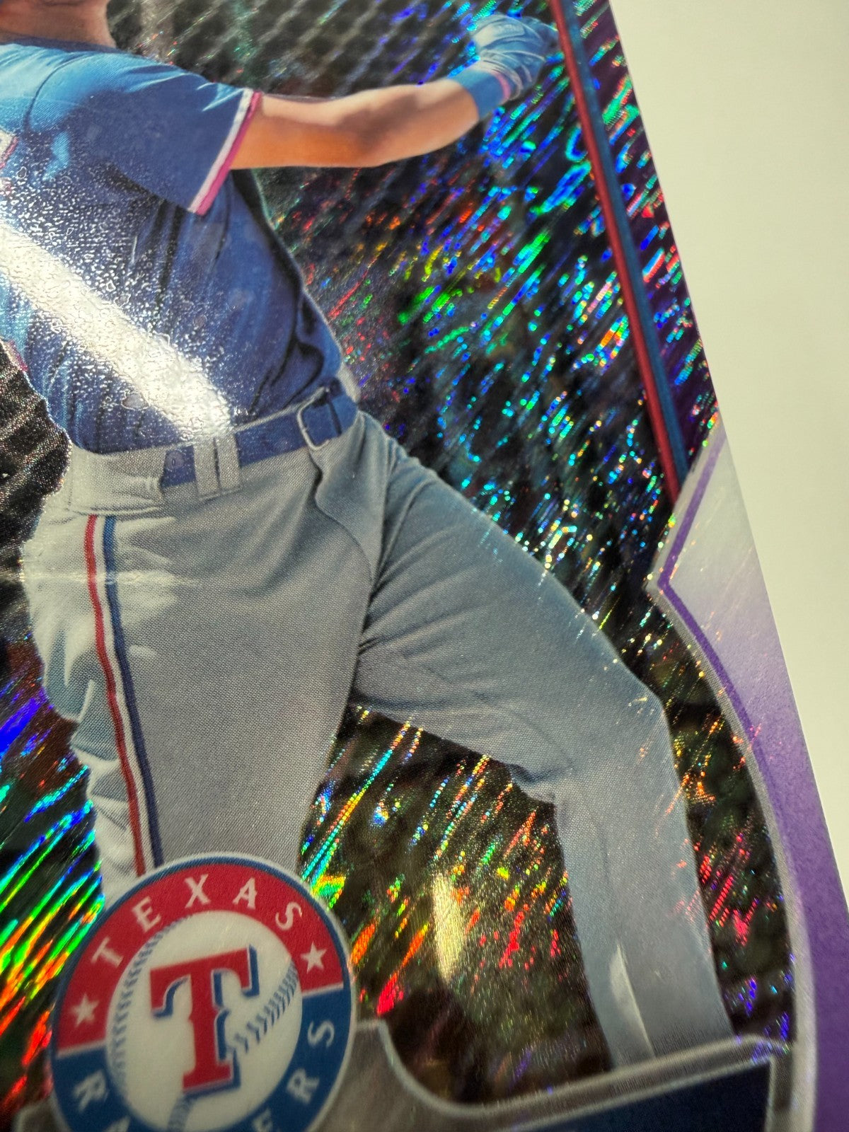 Anthony Gutierrez 2023 Bowman Chrome Prospect Purple Shimmer Refractor /250