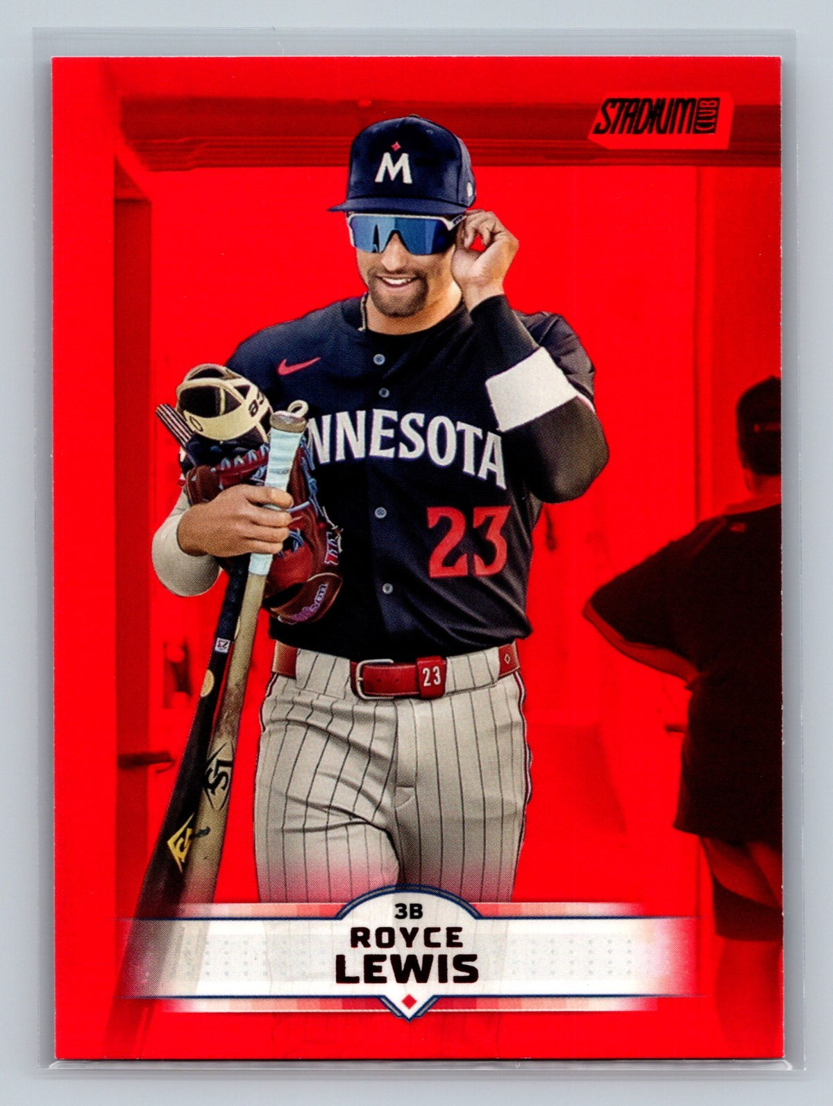 Royce Lewis 2025 Topps Stadium Club Red Foil #113 Twins
