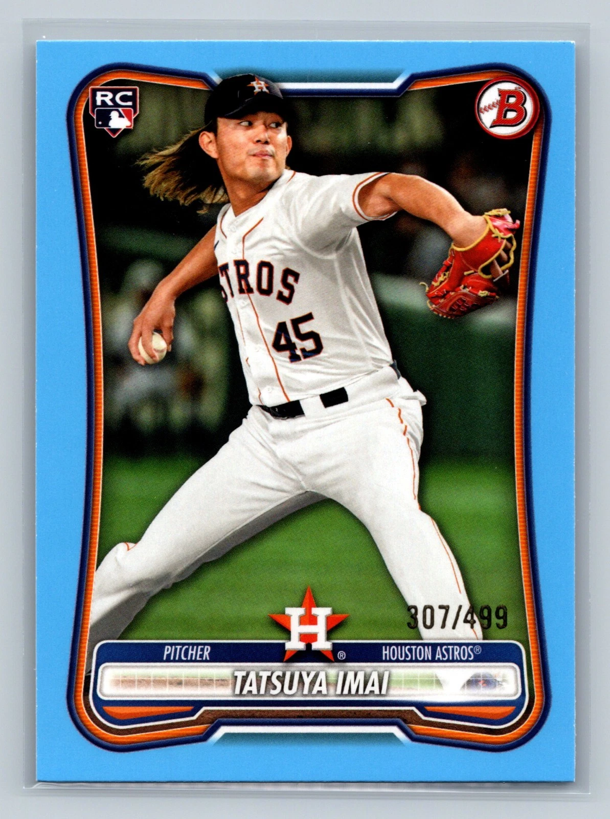 Tatsuya Imai 2026 Bowman Paper Sky Blue RC /499 #74 Astros